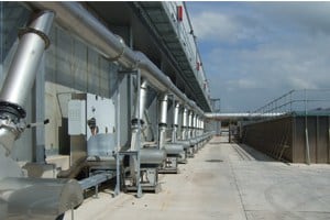 The MBT has the capacity to process 75,000 tonnes of waste a year